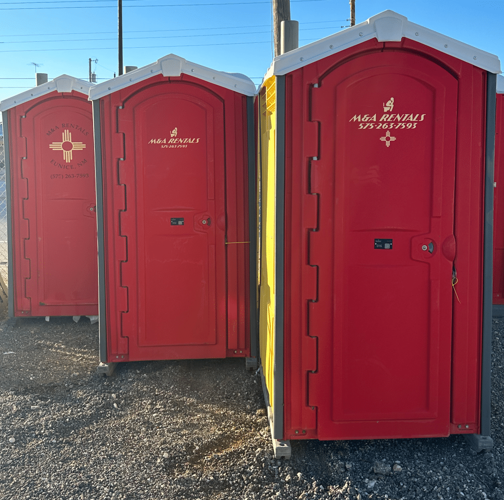 Clean & Reliable Portable Restrooms by M&A Rentals